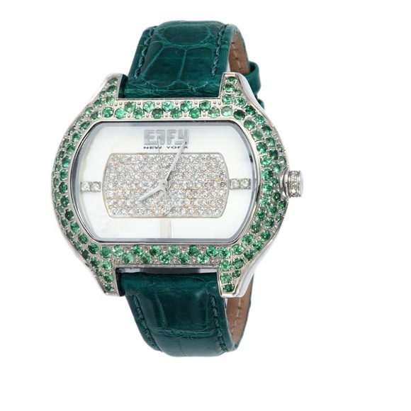 Tsavorite 4.83 Tcw. Mother-of-pearl Dial Watch
